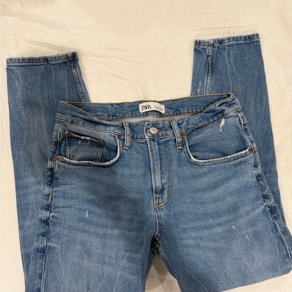 ZARA “The Slim Boyfriend” Jeans  Valley Blue
